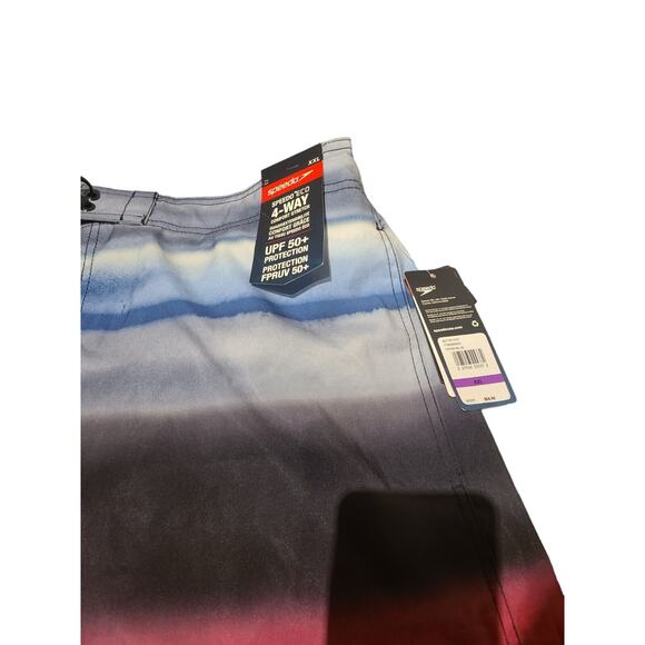 Men's Speedo XXL Volley.Swim Trunks 4-Way Stretch UPF 50+ Shorts Beach & Travel - Picture 2 of 9